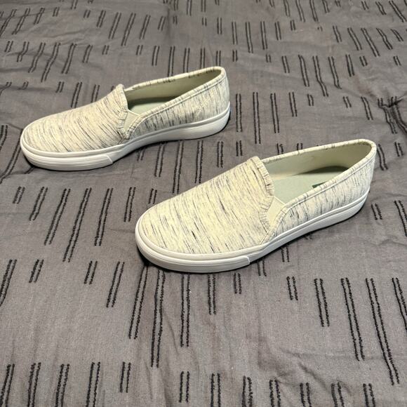 Keds Shoes Women’s Size 8 Softerra Slip On Cream Marled Comfort Casual Shoes - Picture 10 of 12